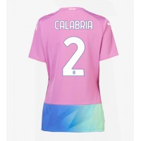 AC Milan Davide Calabria #2 3rd trikot Frauen 2023-24 Kurzarm